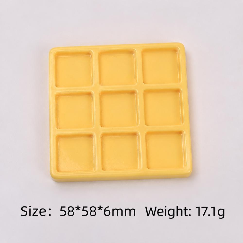 5Pcs Compact Size Nail Art Palette Multifunction Nail Art Mixing Board for Painting and Blending