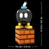 Нетоксичные строительные блоки Moc Bombman, модель, креативные технические сборные кирпичики, STEM-игрушки для взрослых и детей, DIY-вызов, подарок на праздник, день рождения