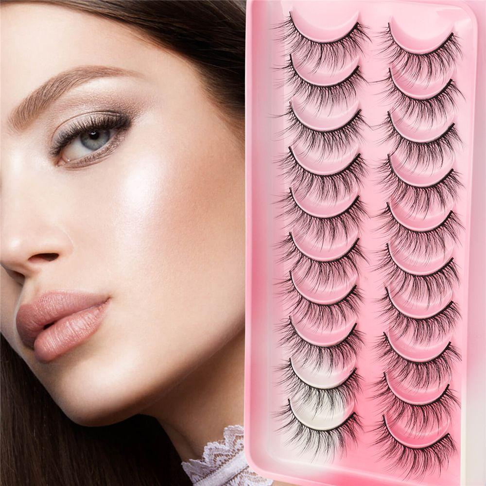 Fluffy Dramatic Fairy Clusters Fake Eyelashes Manga Lashes Anime Lashes Mink Lashes Cosplay Lashes