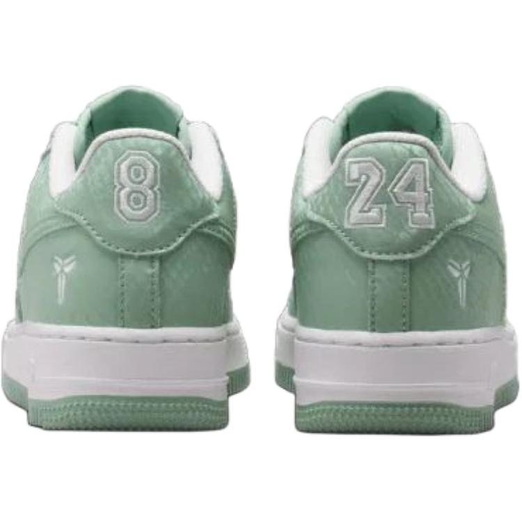 Nike × Kobe Bryant Air Force 1 Low Steam Green Удобные Универсальные Поддерживающие Низкие Детские Кроссовки Детские кроссовки IO4610-005