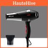 Высокоскоростной черный фен с концентрированным потоком воздуха для парикмахерской