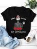 DEAD INSIDE Skeleton Print Women T Shirt Short Sleeve O Neck Loose Women Tshirt Ladies Tee Shirt Tops Camisetas Mujer