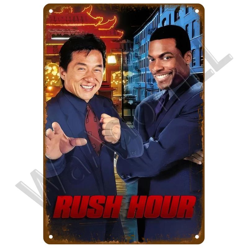 Vintage Films Poster Retro Tin Sign Aesthetic Living Room Cinema Metal Sign Industrial Deco Home Metal Wall Decor Decoration