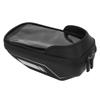 Bike Phone Bag EVA TPU Sun Visor Sensitive Touch Waterproof Zipper Easy Installation Bike Frame Bag for 7in Phone
