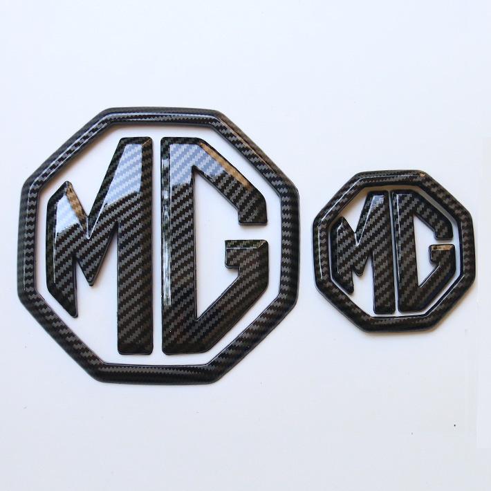 New MG5 MG6 ZS Scorpio Third Gen Front and Rear Black Car Emblems