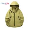 Cozy Up Mens Rain Jacket Waterproof with Hooded Hiking Coat Lightweight Windbreaker
