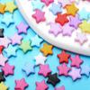 Star Shape DIY Candy Color Jewelry Accessories 200PCS 9mm Acrylic Loose Beads Spacer Findings  Tools