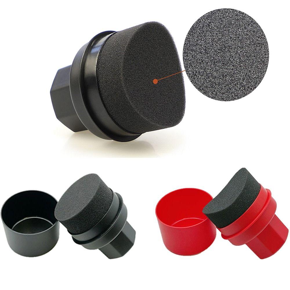 Изогнутая форма автомобильной шины восковая губка противоскользящая ручка аппликатор для шин авто