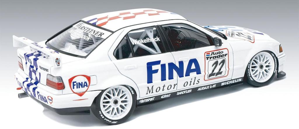 BMW 320i E36 1996 BTCC Browns Hatch Winner Plastic Model BX24045 Platz/BEEMAX 1/24