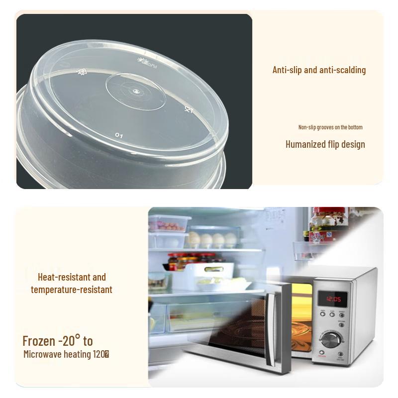 WS Disposable Food Containers with Flat Lids