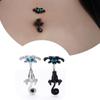 Vintage Cat Pet Charm Design Belly Button Navel Ring Body Jewelry Piercing