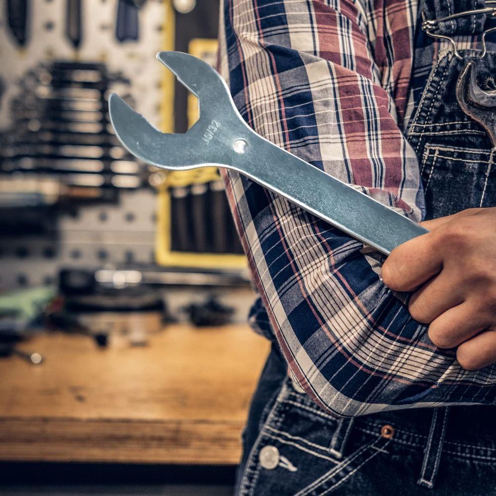 Многофункциональный гаечный ключ для рулевой колонки велосипеда 4-в-1, инструмент для снятия центральной оси, гаечные ключи для MTB 30/32/36/40 мм, рожковый ключ для стопорной гайки велосипеда