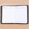 Memo Pads Mini Notebook PU Cover Leather Notebook Office Accessories Pocket Notepad  Stationery