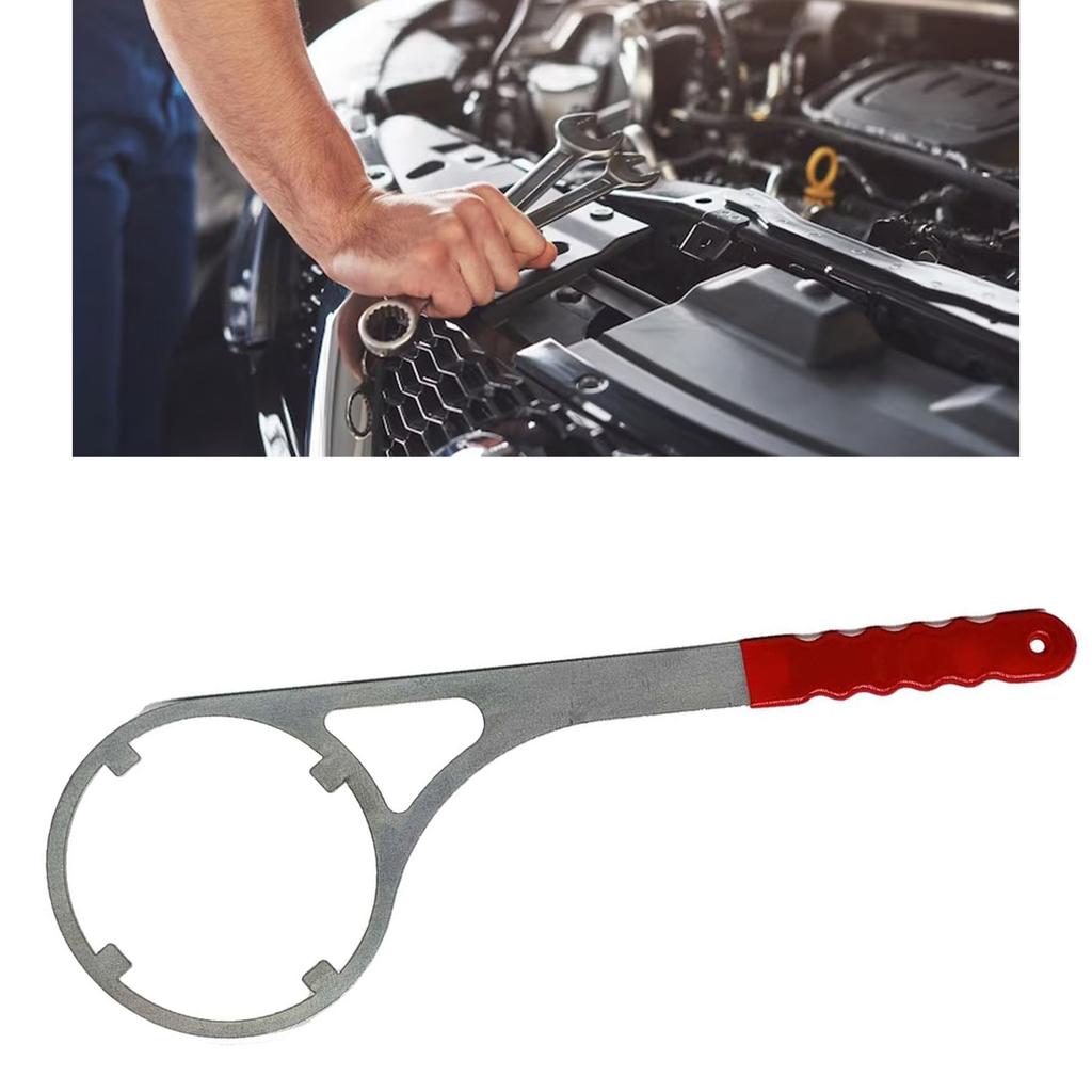 Metal Water Filtering Housing Wrench 4.8inch Inside Diameter Practical Heavy Duty Ergonomic Handle for Easy Use