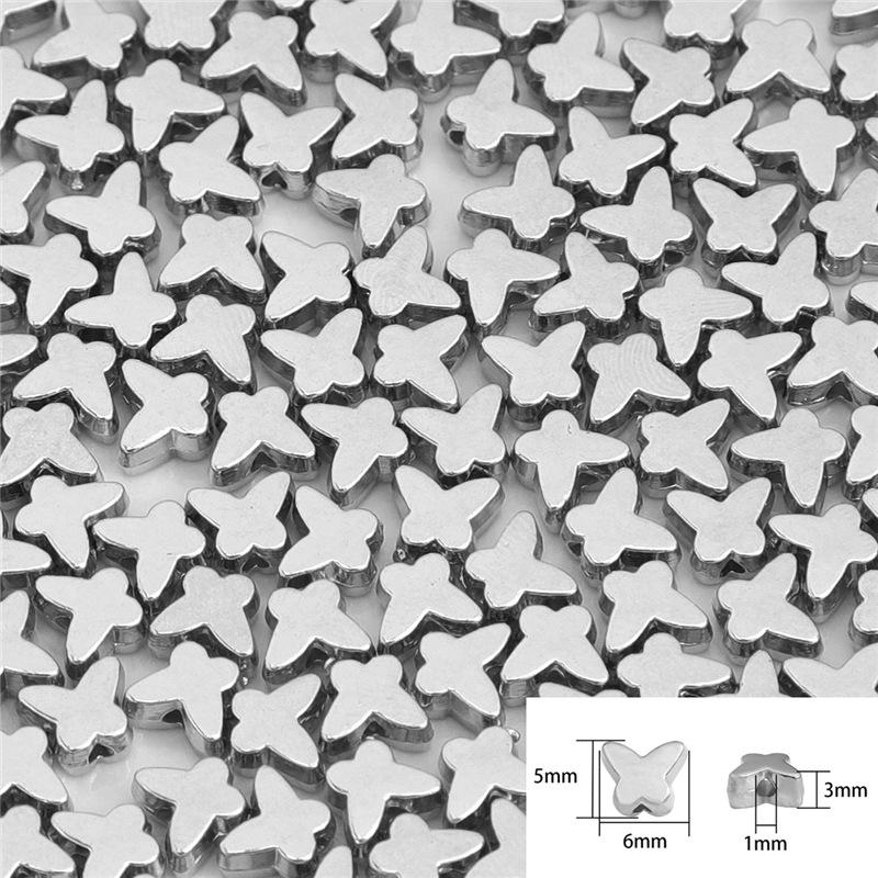 100PCS/Lot High Quality CCB Star Spacer Beads DIY Bracelet Necklace Handmade Accessories for Jewelry Making