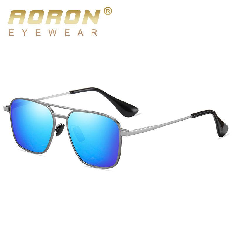 aoron Металлические солнцезащитные очки-хамелеоны с поляризацией UV400, антибликовые, для спорта, вождения, рыбалки