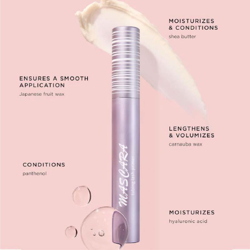 1PC popular Amazon curling slender eyelash primer non-smudging long-lasting styling mascara waterproof and lengthened