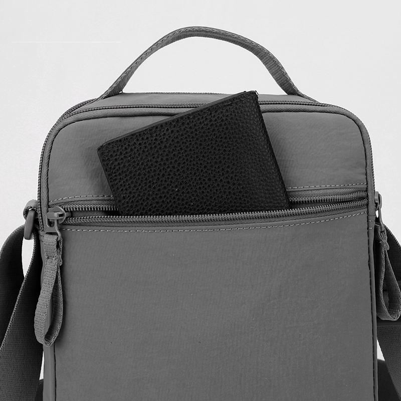 Мужская многосекционная наплечная сумка, уличная сумка