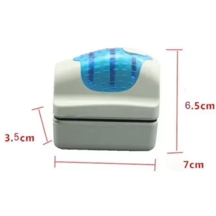 1 Pcs Fish Tank Glass Scraper Cleaner Floating Aquarium Cleaner Super Magnetic Clean Brush Tools Pet Products Accessories