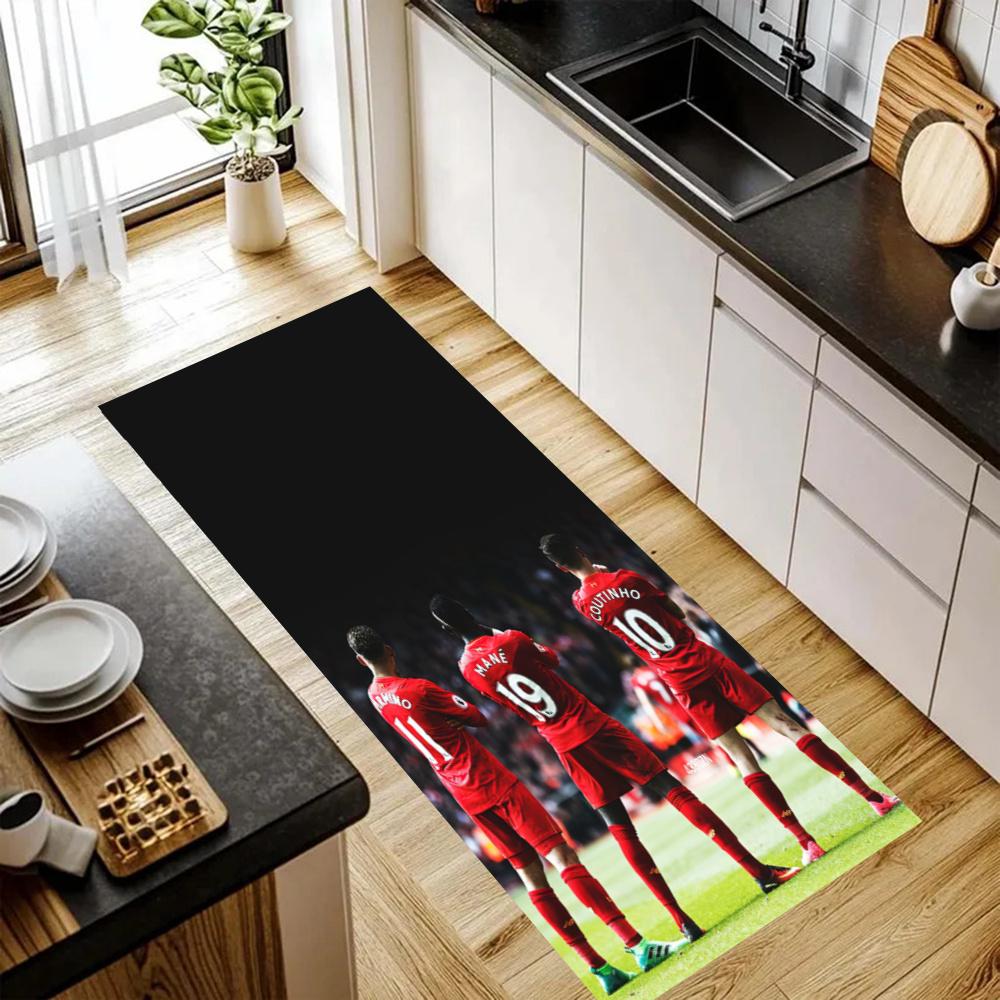 Liverpool Football Club Kitchen Carpet Nonslip Floor Mat Ideal For Indoor And Outdoor Entryway Door Mat Laundry Room Bathroom Foot Mat
