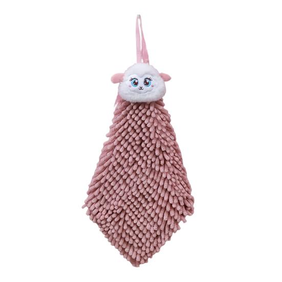 Прочное к разрыву шариковое полотенце с мультяшным водопоглощением, синельная подвесная петля, супер впитывающее полотенце для ванной комнаты, кухонные принадлежности