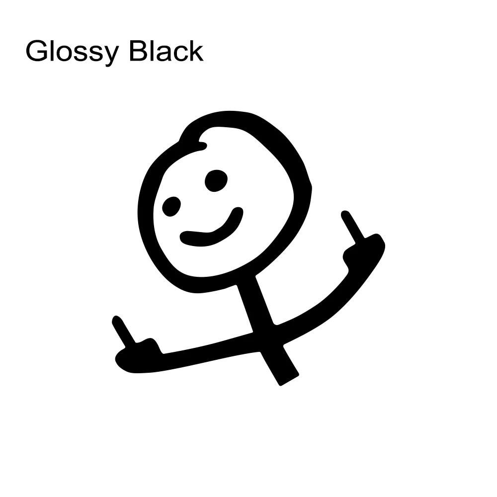 Creative FK Funny Sticker For Cars Trucks Window Windshield Bumper Erect Middle Finger Decor Creative body stickers waterproof