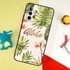 Летнее растение Пальма Зеленый Лист Алоха Для Samsung Galaxy A54 A34 A14 A55 A35 A15 A53 A33 A13 A05 A06 A16 A22 A32 A52 Чехол для Телефона