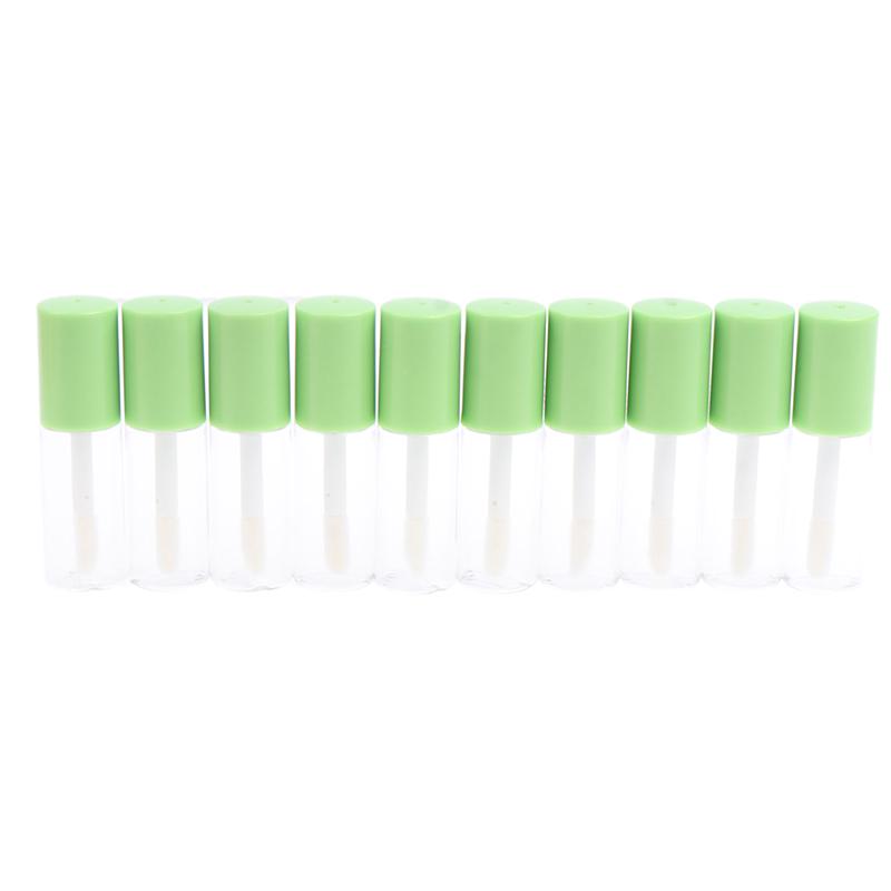 10Pcs 3Ml Empty Lip Gloss Tube Diy Plastic Lip Gloss Bottles Cosmetic Container