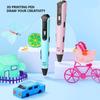 3D Printing Pen LCD Display Screen 1.75mm ABS/PLA 0.7mm Diameter Material Kids DIY Drawing Pen Christmas Birthday Gift