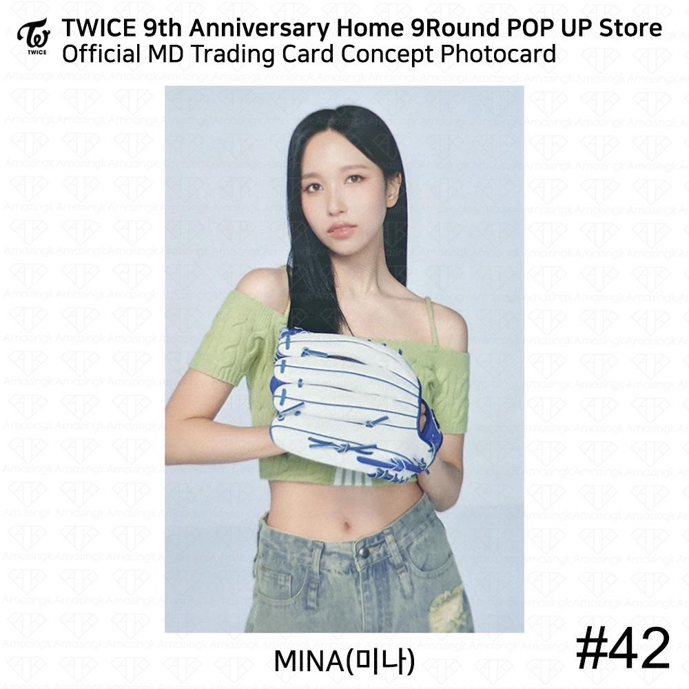 Twice 9th Anniversary Home9Round Pop Up Store MD Коллекционная карточка Фотокарточка