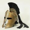 Spartan Warrior Helmet with Black Crest Wearable Helmet Greek Corinthian Armor Medieval Cosplay Prop Gift