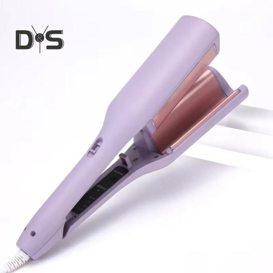 32 мм щипцы для завивки в форме яичного рулета с 4 температурными режимами, регулируемые бигуди для французских волн, быстрый нагрев, электрические щипцы для завивки волос, женские волнистые волосы