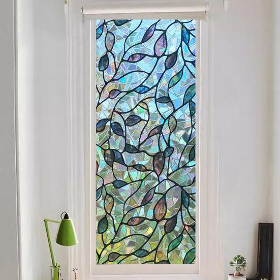 3D Пленка для конфиденциальности окон Декоративная Матовая Статическая Адгезия Съемная Многоразовая Дом Офис Ванная Комната УФ Солнцезащитная Наклейка На Стекло Покрытие