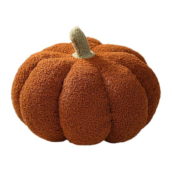 Pumpkin Pillow Plush Soft Handmade PP Cotton Stuffed Pumpkin Throw