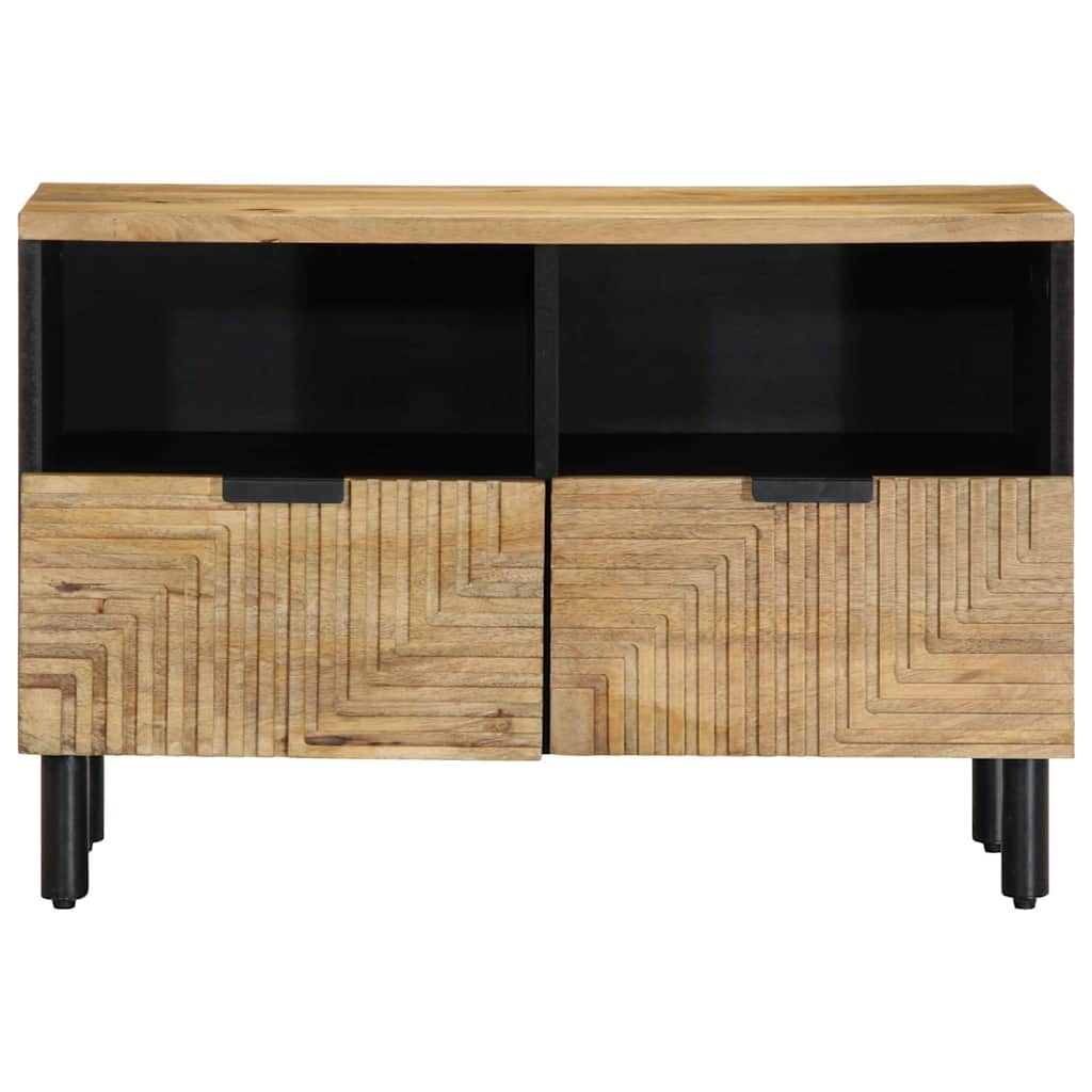 TV Stand in Brown 70 x 33 x 46 cm Solid Mango Wood