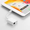 Connection Mobile Phone Adapter Lightning To Rj45 Port Ethernet Converter