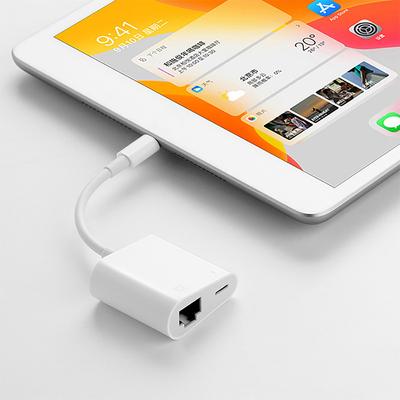 Адаптер для подключения мобильного телефона Lightning к порту Rj45 Ethernet-конвертер