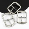 Meetee 1 шт. 40 мм Пряжка для ремня из нержавеющей стали Мужские Женские Кожаные ремни Пряжки-булавки Джинсовый пояс Одежда Запасные аксессуары