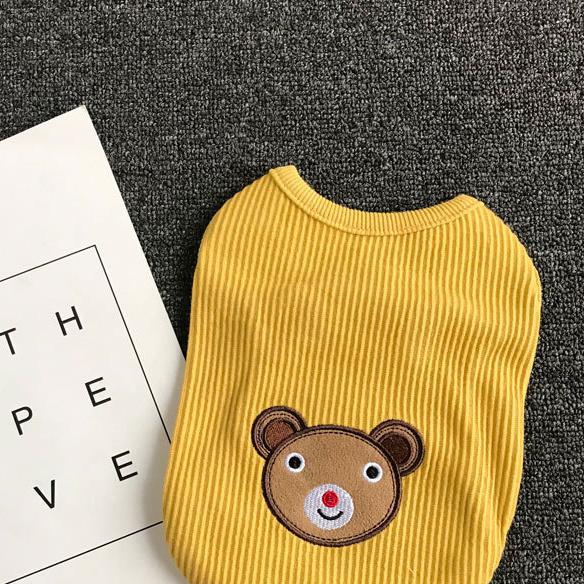 Жилет для милых медведей, одежда для собак, весенне-летняя одежда для собак, одежда для кошек, одежда для собак, одежда для плюшевых мишек, одежда для толстых собак, одежда для домашних животных