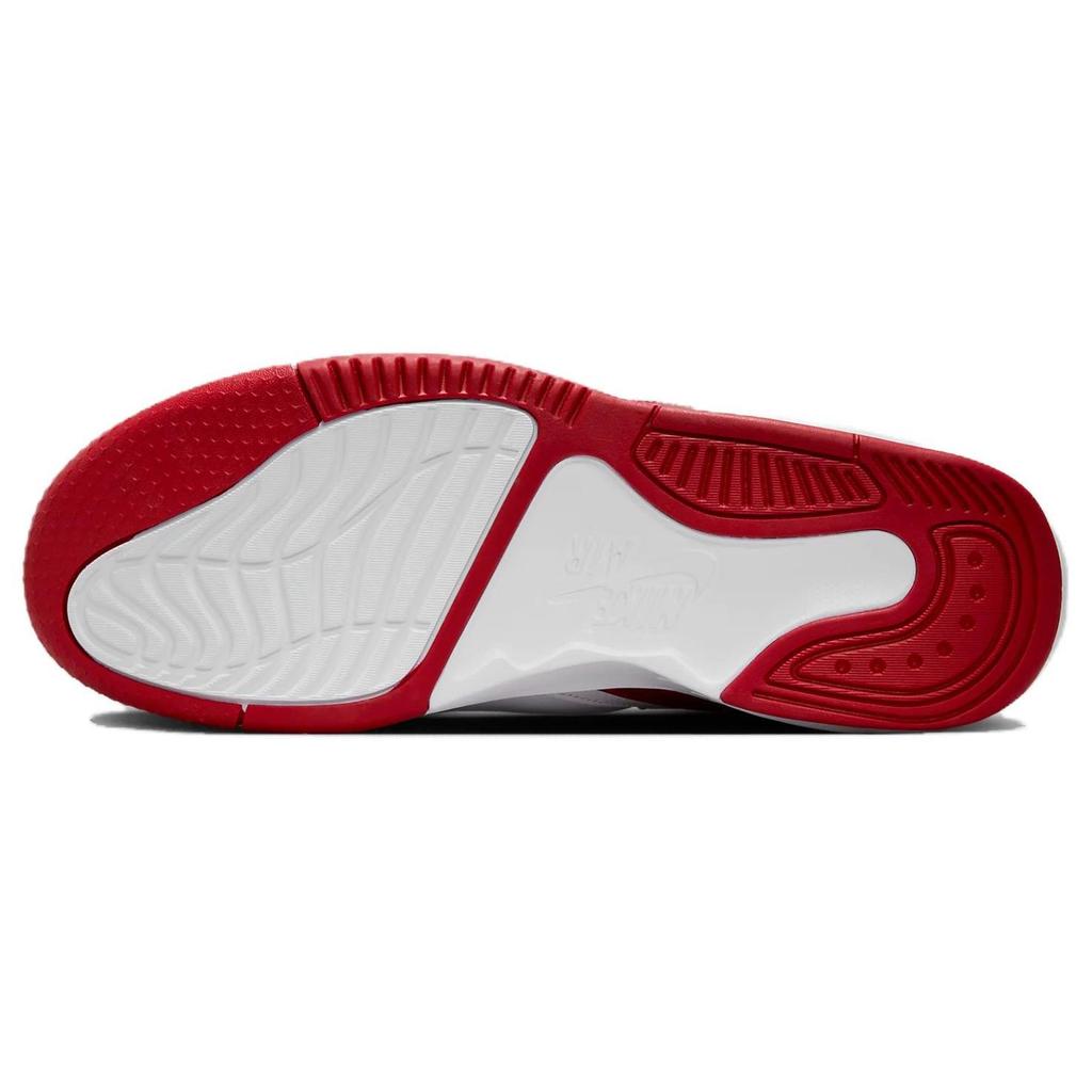 Jordan Max Aura 5 White Gym Red DZ4353-106