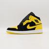 HJ6654-071 Nike Air Jordan Mid Черный Varsity Желтый (Мужской)