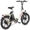 Электровелосипед Maxtron Mule 250 Вт 20-дюймовые шины Городской складной электровелосипед Мотор 48 В 20 Ач Двойные дисковые тормоза 7 скоростей ЖК-дисплей Максимальная нагрузка 120 кг