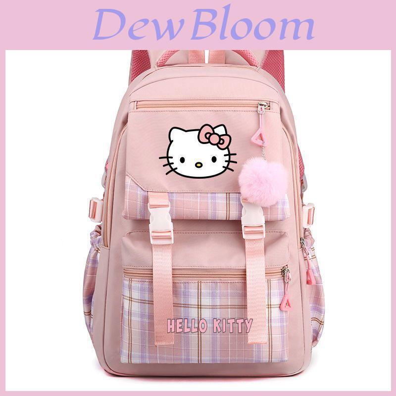 Hello Kitty Backpack For Girls And Teens With Breathable Material For Casual Travel And School Use