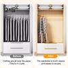 Pants Trouser Hanger Storage Rack Strong Load-bearing Easy To Install Multifunction Closet Organizer Trouser Hanger Rack