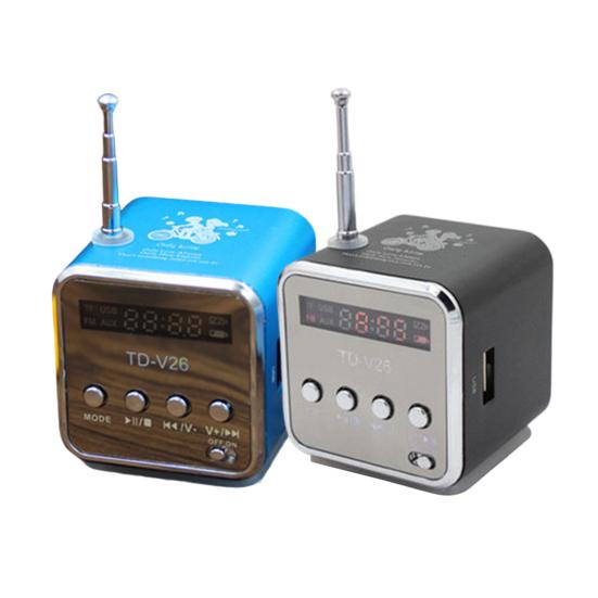 1/2 шт. Мини-динамик с поддержкой Bluetooth, цифровой дисплей, стабильное соединение, водонепроницаемый, перезаряжаемый, FM-радио, музыкальный плеер