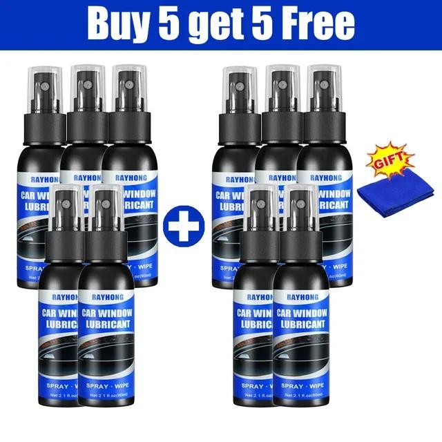 НОВЫЙ 60 мл Смазка для стекол Резиновая дверная резиновая полоса Автомобильная смягчающая обслуживание Устраняет шум Универсальные автомобильные товары