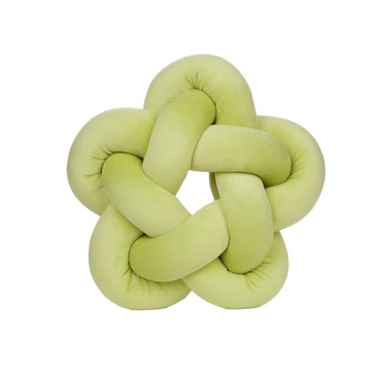 Декоративная подушка Four Seasons, снижающая стресс, эластичная, практичная INS, вязаный узел, звездообразная подушка для спинки дивана для офиса