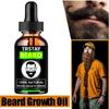 Beard Growth Liquid Promotes Beard Growth Thicker and Thicker Men's Beard Oil Moisturizing and Moisturizing Beard Essence