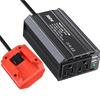 ABUO-300W Автомобильный инвертор питания для литий-аккумулятора, уличный инвертор AC110V/DC20V, электростанция, генератор