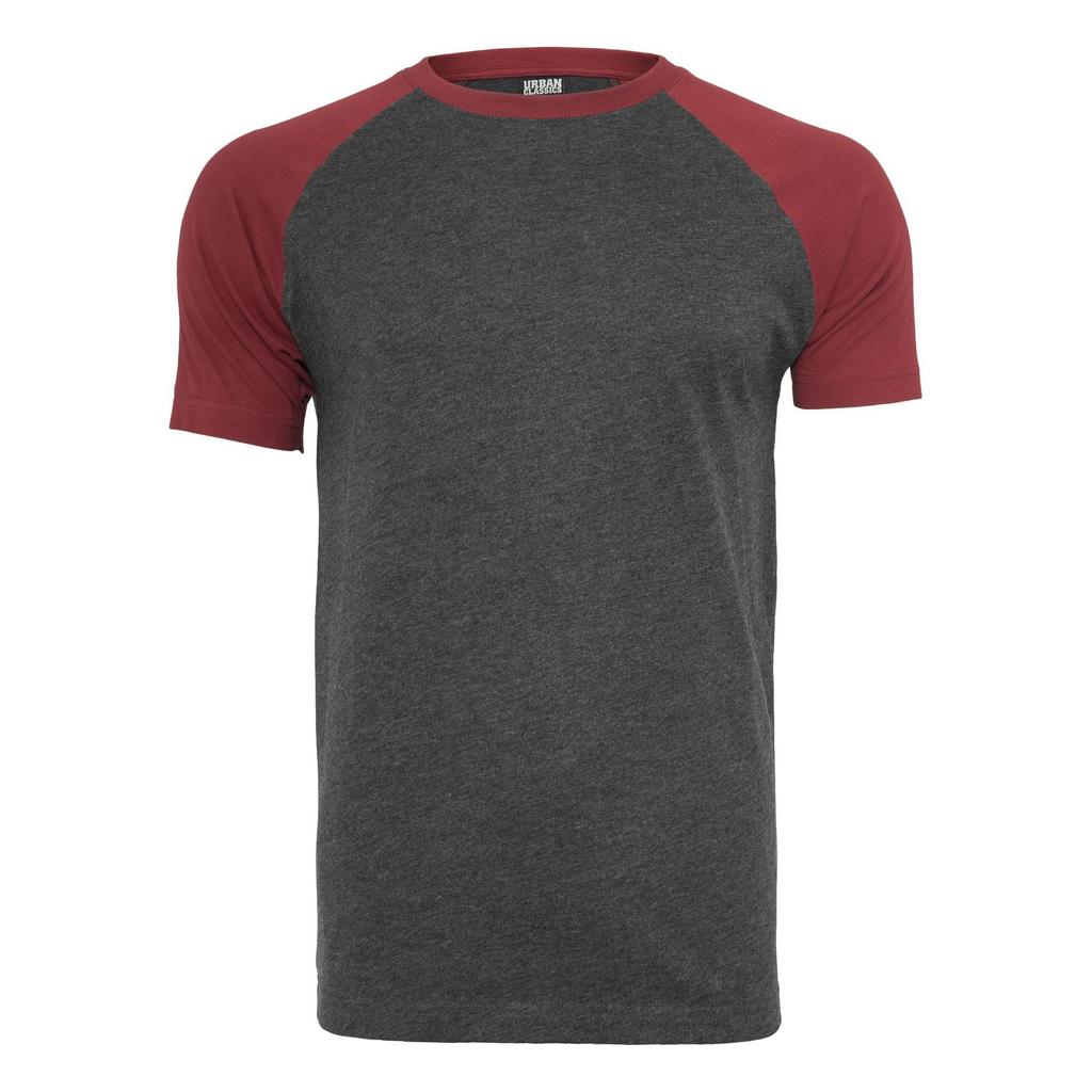 Urban Classics Mens Contrast Raglan T-Shirt